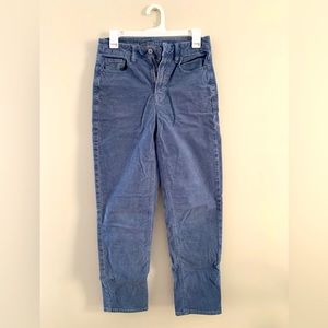 American Eagle Corduroy Mom Jean